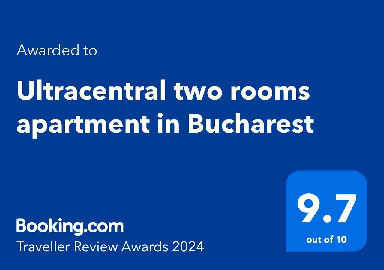 Ultracentral Two Rooms Apartment In Bucharest