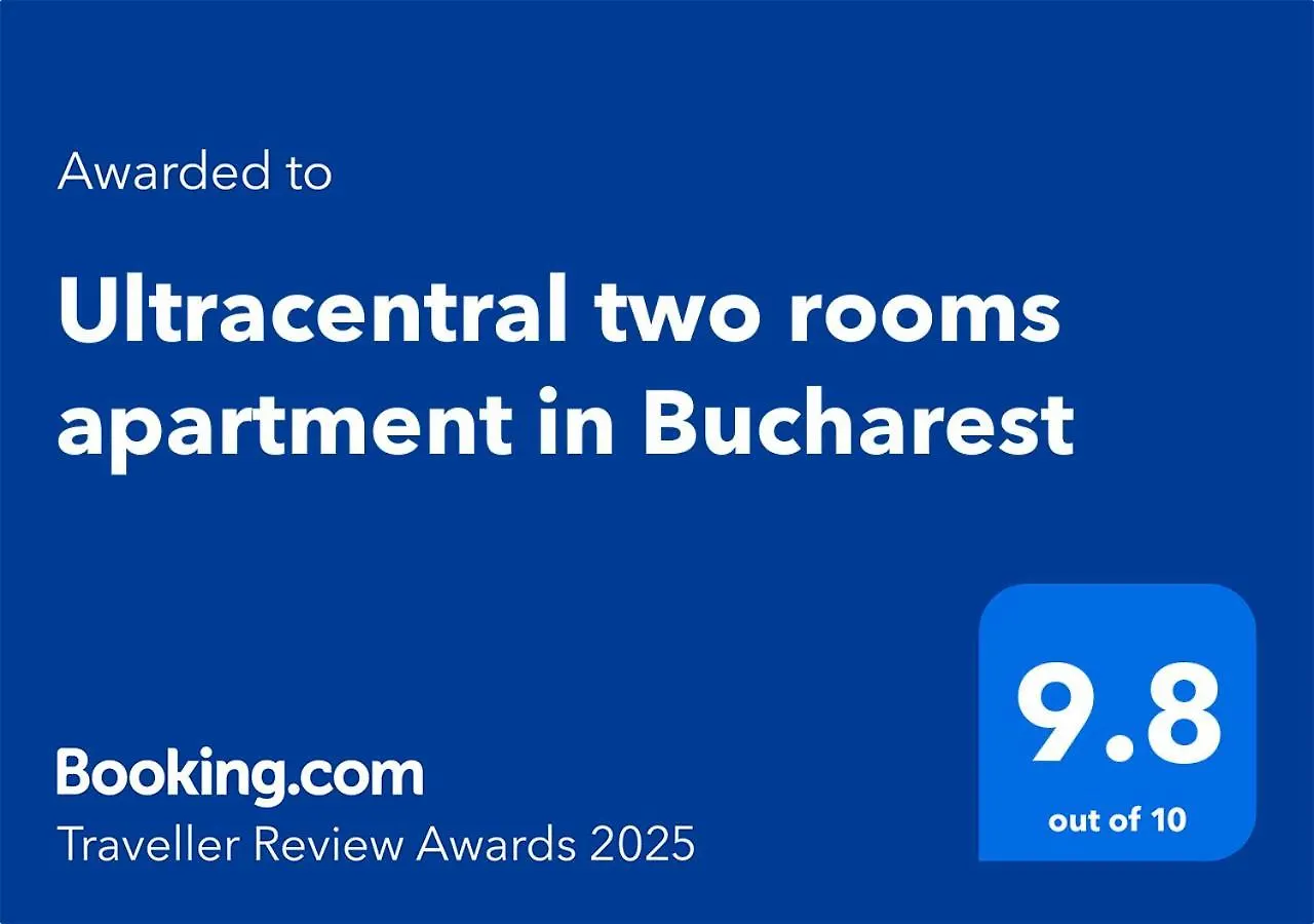 Ultracentral Two Rooms Apartment In Bucharest